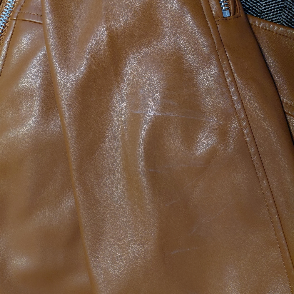 torrid Rust Faux Leather Moto Jacket - Picture 14 of 16